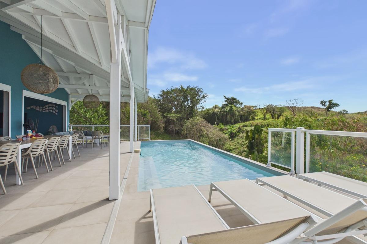 Location villa martinique 13 personnes 4 chambres - psicine 4